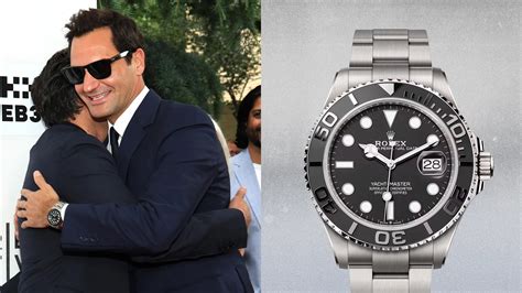 roger federer yacht master.